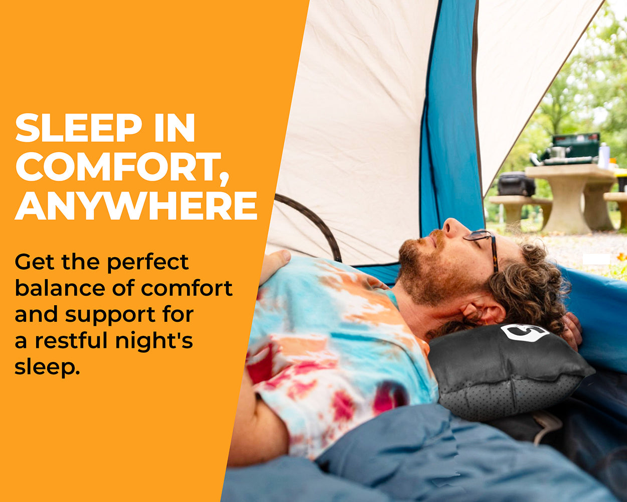 Fox Outdoor Inflatable Travel Pillow Camping Randonnée Fox Outdoor Inflatable Travel Pillow Camping Randonnée