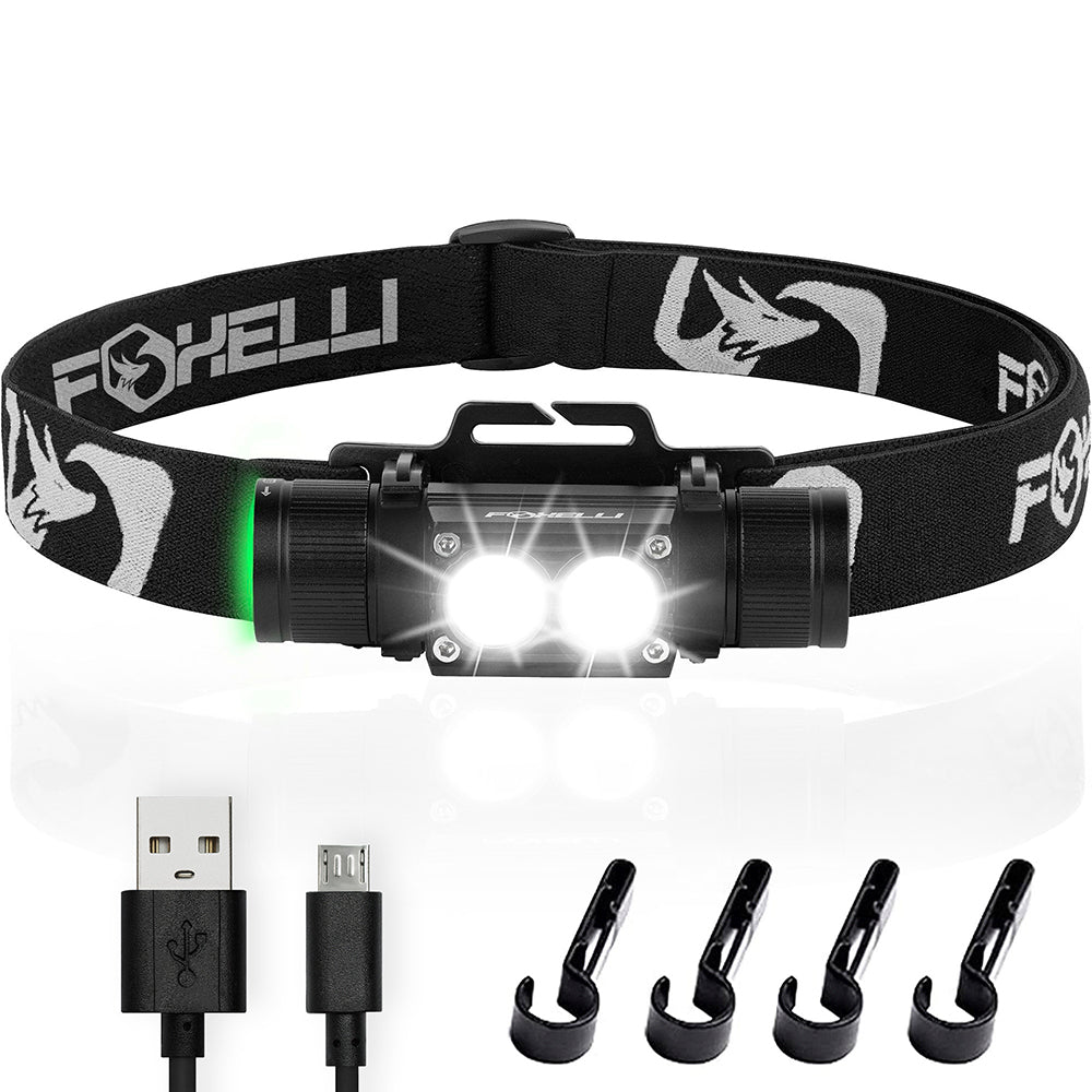 1200 lumen Rechargeable Headlamp