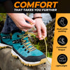 Foxelli Hiking Boots For Women | Waterproof | Teal