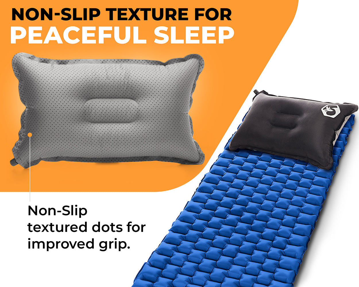 Ultralight Inflatable Camp Pillow by Near Zero
