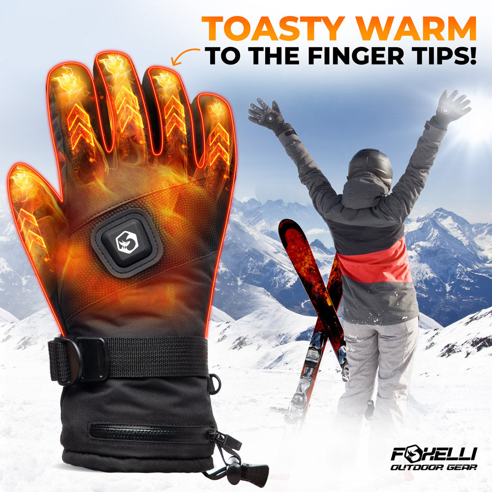 heated gardening gloves Rechargeable Heated Gloves for Women & Men