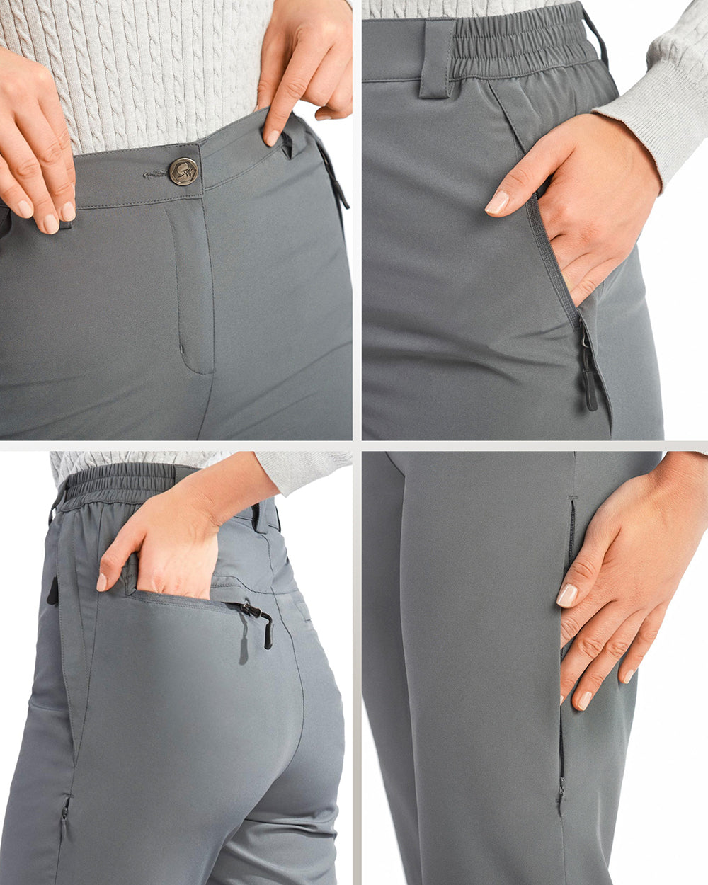  Womens Hiking Pants Convertible Quick Dry Scout