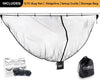 Foxelli XL Hammock Net – Lightweight Portable 12ft Net for Hammocks