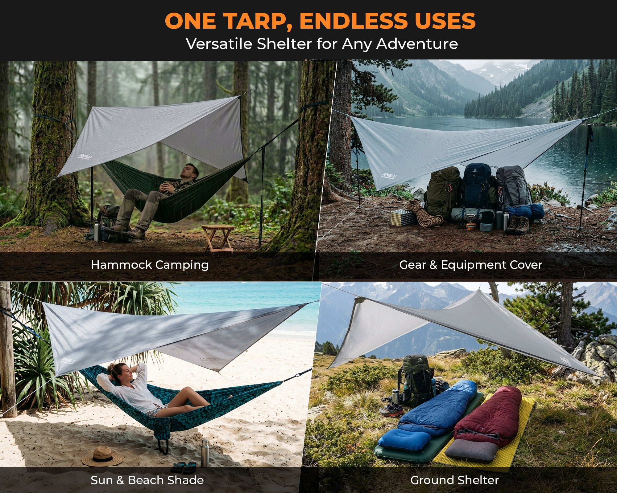 Rain Tarp - Diamond