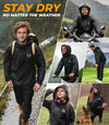 Foxelli Waterproof Rain Suit