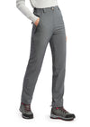 Foxelli Women's Hiking Pants - Convertible Lightweight Quick Dry Cargo Pants for Women with Zipper Pockets, Water Resistant