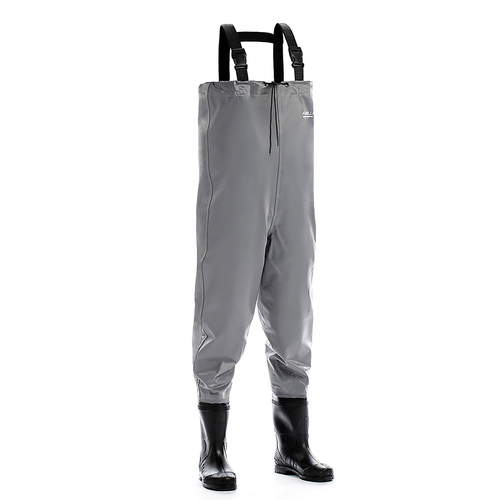 Fishing Chest Waders For Men With Boots Waterproof Nylon Fishing