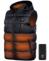 Foxelli Men's Heated Vest | Lightweight | USB Rechargeable