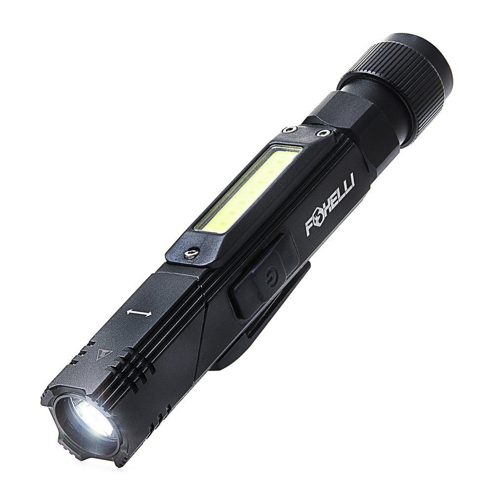 overførsel Bevægelse Paine Gillic USB Rechargeable Tactical Led Flashlight - Foxelli