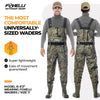 Chest Waders | Camo Hunting & Fishing Waders for Men & Women with Boots