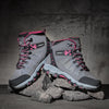 Foxelli Hiking Boots For Women | Waterproof | Grey