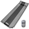 Foxelli Self Inflating Sleeping Pad for Camping | Grey