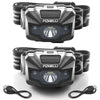 (2-Pack) 180 lumen Rechargeable Headlamp - MX200