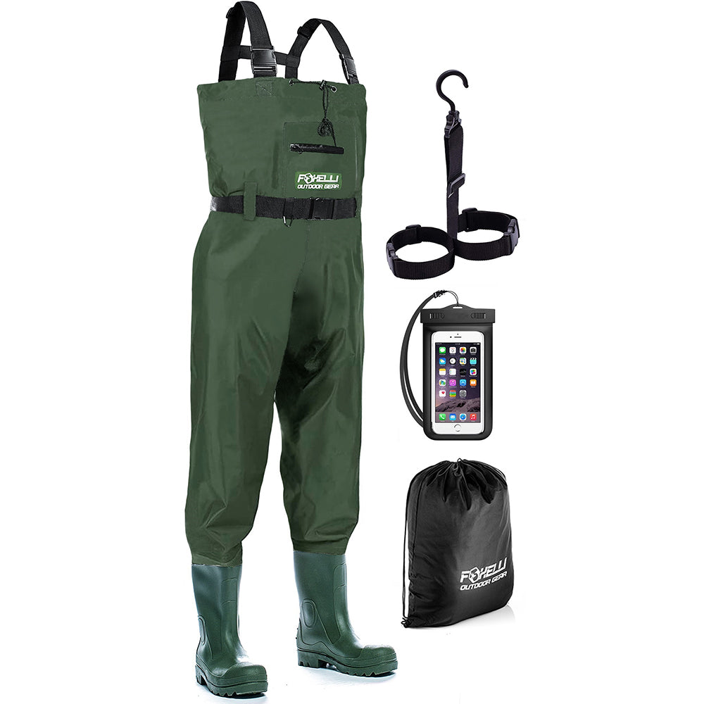 Night Cat Chest Waders For Fishing And Hunting – Waterproof, Snakeproof, And Scent Control
