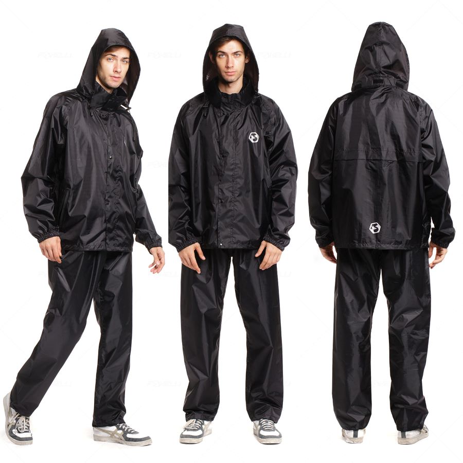Rain Suit Waterproof Jacket Breathable Rain Coat Pants Adults