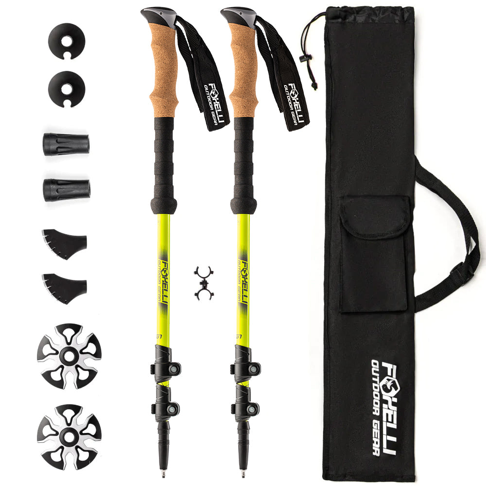 Collapsible Hiking Poles Reddit With Quick FlipLock And Secure