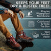 Foxelli Men's Hiking Boots | Waterproof | Brown